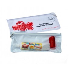 332 - KIT HIGIENE BUCAL CATDOG NEUTRO + DEDEIRA