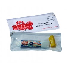 333 - KIT HIGIENE BUCAL CATDOG TUTTI FRUTTI + DEDEIRA