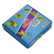 8036 - CALCIO BLOCO GRIT ERVA DOCE C/20 TAM UNIVERSAL