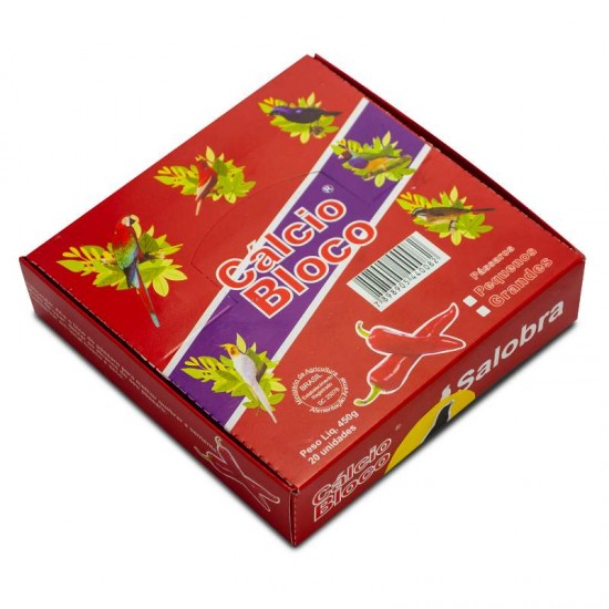 CALCIO BLOCO PIMENTA C/20 TAM UNIVERSAL
