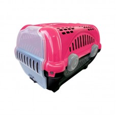 38841 - CAIXA TRANSP. LUXO FURACAOPET N.1 ROSA