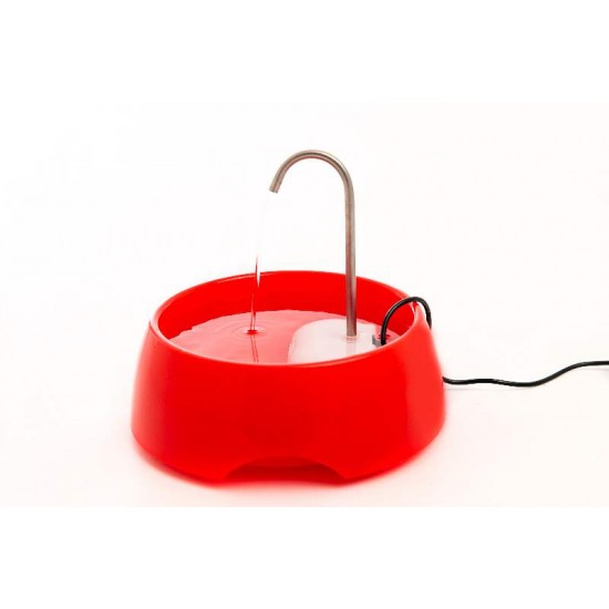 FONTE AQUA MINI BIVOLT VERMELHA